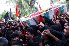 تشییع شهدای تیراندازی در حسینیه دزفول